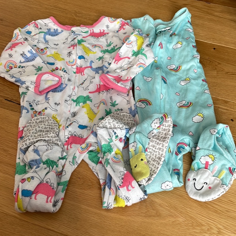 Carters footed pj